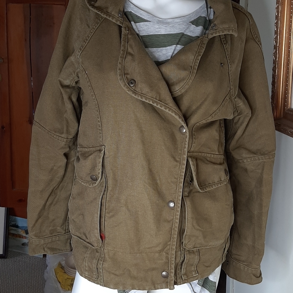 Aritzia Wilfred Free Linen Cotton Jacket